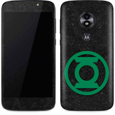 DC Comics Green Lantern Logo Black Background Moto E5 Play Skin